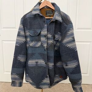 Jachs New York Blue and Gray Jacket / Shacket